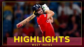 Buttler Smacks 83 off 45  Highlights  West Indies v England  2nd T20I [upl. by Inej]