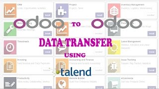 ODOO to ODOO Database Transfer with Talend Bahasa Indonesia [upl. by Nivets]