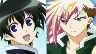 Kumagawa Misogi VS Ezumachi Fude Medaka Box Abnormal Fandub [upl. by Tiffa431]