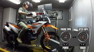 2023 KTM 890 Adventure R Dyno Test [upl. by Eiduj607]