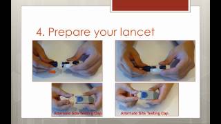 How to use a glucometer blood glucose meter [upl. by Mikkanen]