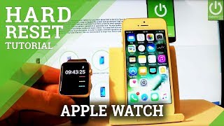 How to Erase APPLE Watch from iPhone  Reset APPLE Watch [upl. by Eusassilem]