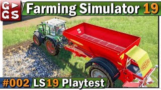 LS19 PLAYTEST ► KALK muss sein 🚜 2 LANDWIRTSCHAFTS SIMULATOR 19  FS19 [upl. by Htiel]