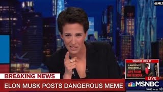 watch rachel maddow CRYING over elon musk  msnbc [upl. by Rubio]