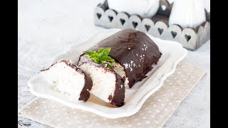 Semifreddo al cocco e cioccolato youtube [upl. by Macey]