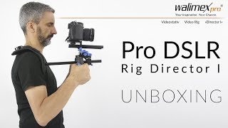 Walimex Pro DSLR Rig Director I  UNBOXING [upl. by Aetnahs]