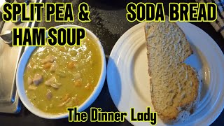 SPLIT PEA amp HAM SOUP WITH SODA BREAD [upl. by Ahtnicaj470]