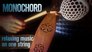 MONOCHORD  relaxing music on one string [upl. by Birdt]