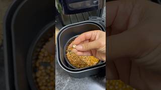 Popcorn In Air Fryer😔Please Don’t try shortsvideo trendingshorts airfryerrecipes popcorn ￼￼ [upl. by Nadabus]