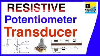 Resistive Potentiometer Transducer  sensor and transducer [upl. by Aramoiz]