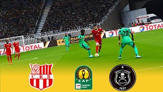 🔴CR BELOUIZDAD vs ORLANDO PIRATES ⚽ CAF CHAMPIONS LEAGUE 2425 ⚽ Football Gameplay HD [upl. by Salis]