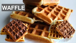 RESEP MEMBUAT WAFFLE  GAUFRE NYA PERANCIS [upl. by Melburn]