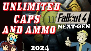 Fallout 4 INFINITE AMMO amp CAPS GLITCH [upl. by Dalenna349]