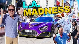 FREAK OUT at My Zenvo TSRS The CRAZIEST Reactions in LA [upl. by Ainitsirhc]