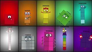 1M10M Favorite YouTube Series Every Numberblocks Band Fan Needs [upl. by Yulma]