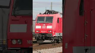 Baufahrzeuge Invasion BR 711 Oberleitungsinstandsetzung vor Br 185 0916 Rangierbahnhof Heilbronn [upl. by Nyliuqcaj]