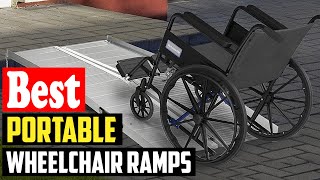 ✅Top 10 Best Portable Wheelchair Ramps In 2023 [upl. by Thomasa130]