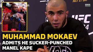 Muhammad Mokaev Admits He SuckerPunched Manel Kape Reveals UFC Talks  UFC 304 [upl. by Pearl]