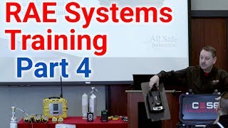 RAE Gas Meter Training Pt 4 Menus amp Correction Factors [upl. by Zobias]