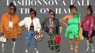 Fashionnova Fall Try On Haul midsizefashion fallfashion tryon2024 fashionnova [upl. by Myrle]