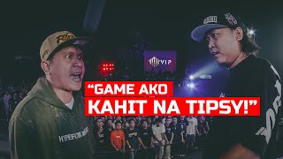 Tipsy D vs M Zhayt sa Ahon 15  FlipTop Callouts [upl. by Ecinuahs458]