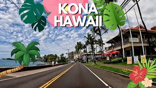 Driving in Beautiful Kona Hawaii [upl. by Ernestus]