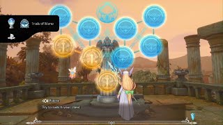 Trials of Mana  Platinum Trophy Video [upl. by Helsie]