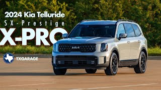 TopTier The 2024 Kia Telluride SXPrestige XPro [upl. by Onitnatsnoc]