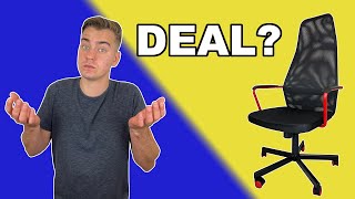 IKEAs Cheapest Gaming Chair Good Deal [upl. by Florella477]