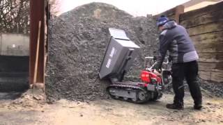 POWERPAC RC500  RAUPENTRANSPORTER RAUPENDUMPER DUMPER MINIDUMPER KETTENDUMPER [upl. by Ferreby]