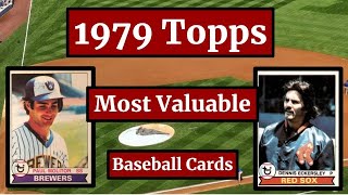 1979 Topps Baseball Cards – 15 Most Valuable [upl. by Hendon]