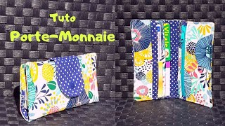 Tuto diy simple et facile pour coudre un PorteMonnaie 😘 [upl. by Tera]