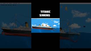 titanic sinking  sleeping sun youtubeshorts shorts [upl. by Alikat284]