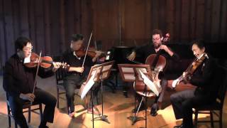 Shanghai String Quartet – Beethoven Quartet in c minor Op 18 No 4 [upl. by Theobald]