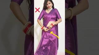 side fitting idea for tissue saree sareedrapping rekhamishra [upl. by Nossila]