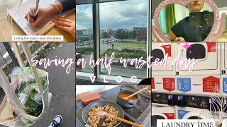 Save a halfwasted day with me  Productivity vlog  uni 2nd year edition [upl. by Atsilac]