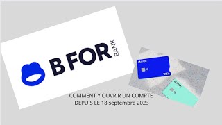 BFORBANK  Comment ouvrir un compte depuis le 18 septembre 2023 [upl. by Evatsug]