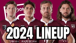 My 2024 Queensland Maroons Lineup For State Of Origin [upl. by Lagiba]