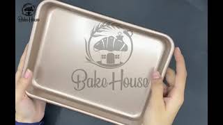 Bake House Non Stick baking tray Copper Color 205cm Bake House [upl. by Duaner716]