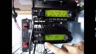 Rádio Ic 2200 H Funções Básicas Tutorial [upl. by Carnay]