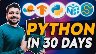 How I Learned Python in 30 Days Best Python Course [upl. by Nowed]