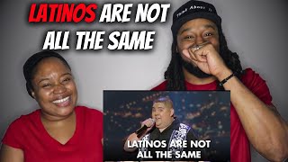 GABRIEL IGLESIAS  LATINOS ARE NOT ALL THE SAME  Black Couple Reacts to Gabriel Iglesias Stand Up [upl. by Georgianne]