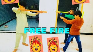 AJ FREE FIRE KA GAMPELY KHELA MAJEET 💕💕💕😎😎😎 [upl. by Ihn]