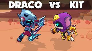 DRACO vs KIT ⭐ Brawl Stars [upl. by Yenots]