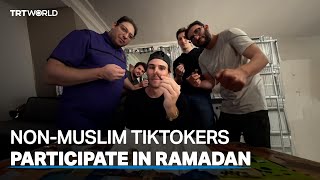 NonMuslim TikTokers participate in Ramadan [upl. by Emeric]