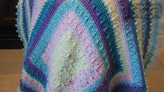 Crochet Social Textures Blanket  EASY  The Crochet Crowd [upl. by Granger]