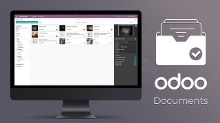 Odoo Documents Document Management System [upl. by Einnos]