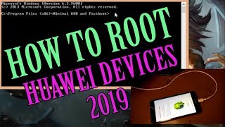 How to root Huawei Smartphones August 2019 [upl. by Neelie405]