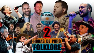 2 horas de puro FOLKLORE ARGENTINO Enganchado 2020 Vol 3  Dos horas 80 canciones [upl. by Odnalor]