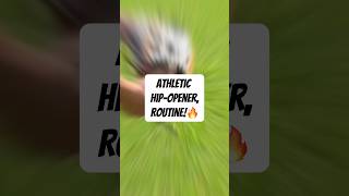 Athletic HipOpener Routine✅ baseball baseballworkout baseballlifestyle baseballplayer fyp [upl. by Atiuqel407]